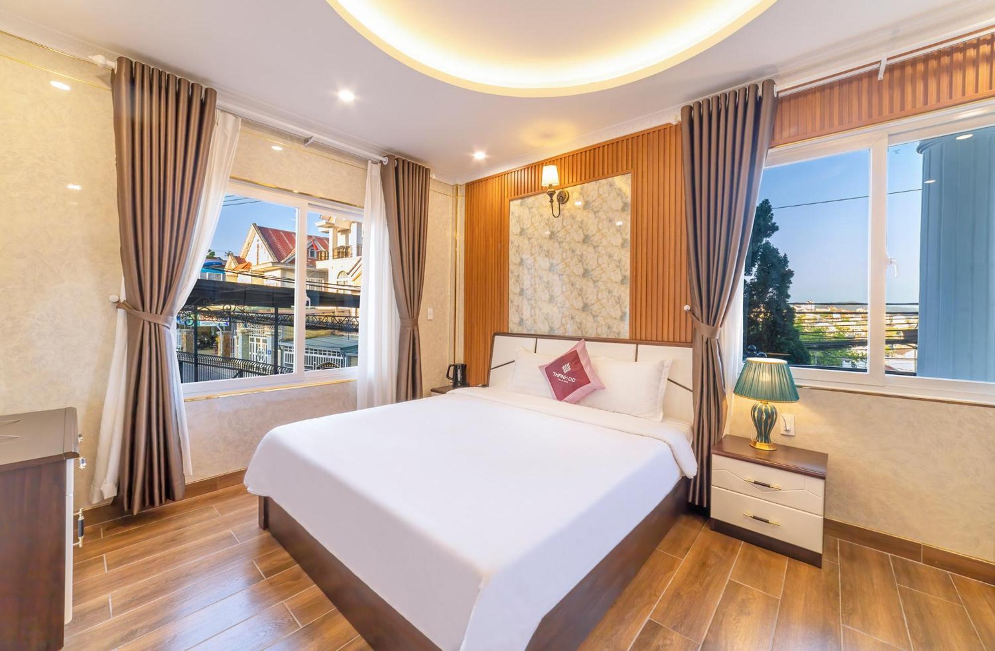 Savio Hotel Trieu Viet Vuong Dalat Exteriör bild